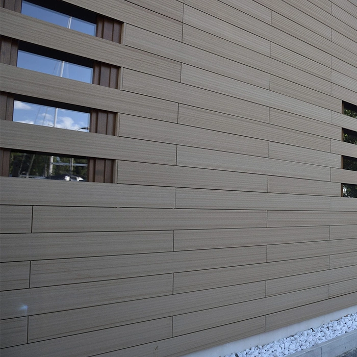 Co-Extrusion WPC Wall Panel UV Stable Waterproof Composite Wall Cladding