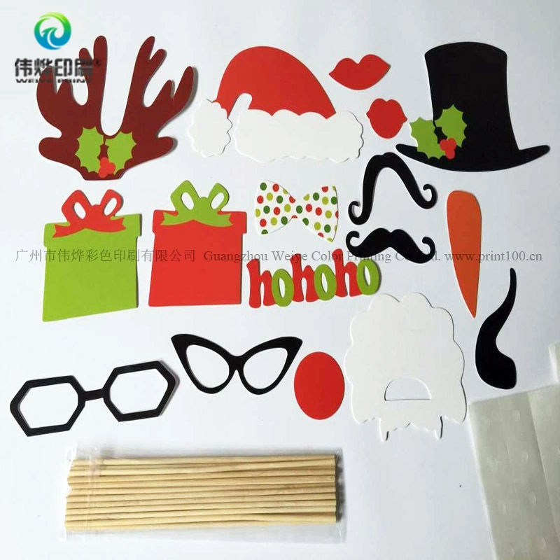 Wholesale/Supplier Paper Printing Christmas Party Supplies Mask Gift Decoration