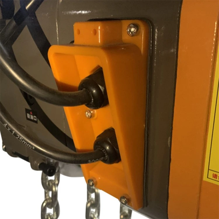 10 Ton Electric Chain Hoist Trolley Type with High Working Efficiency and Long Working Life Hook