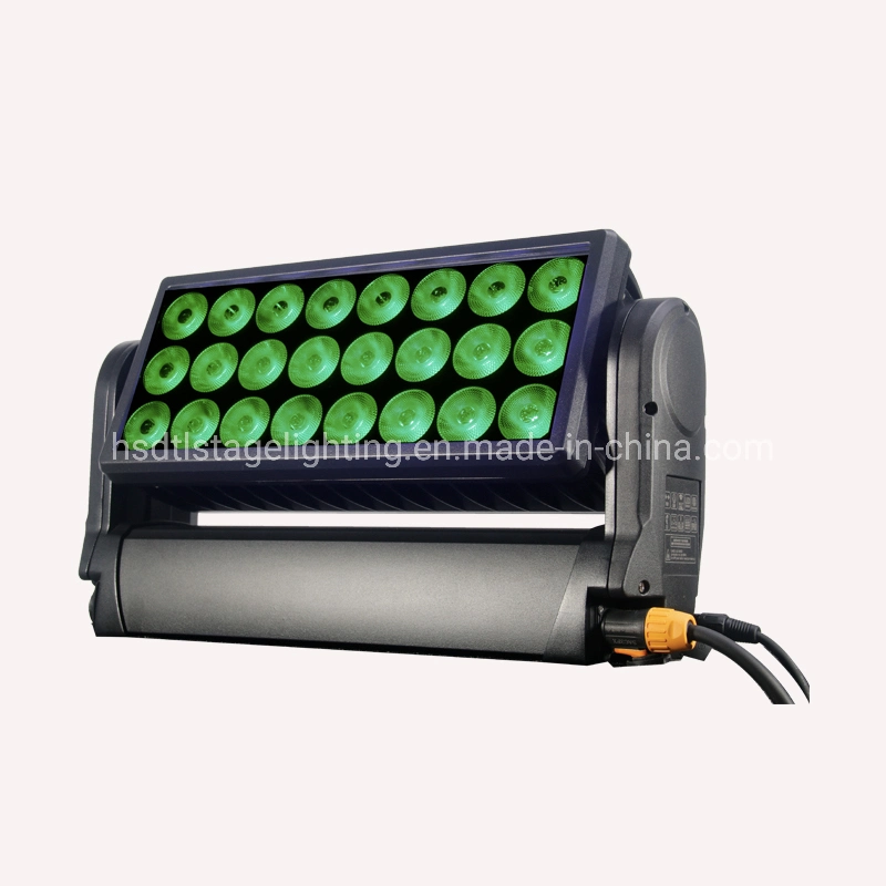 Wasserdichte China Stage Lighting Factory IP65 24pcs 15W LED Wash Bewegliche Scheinwerfer