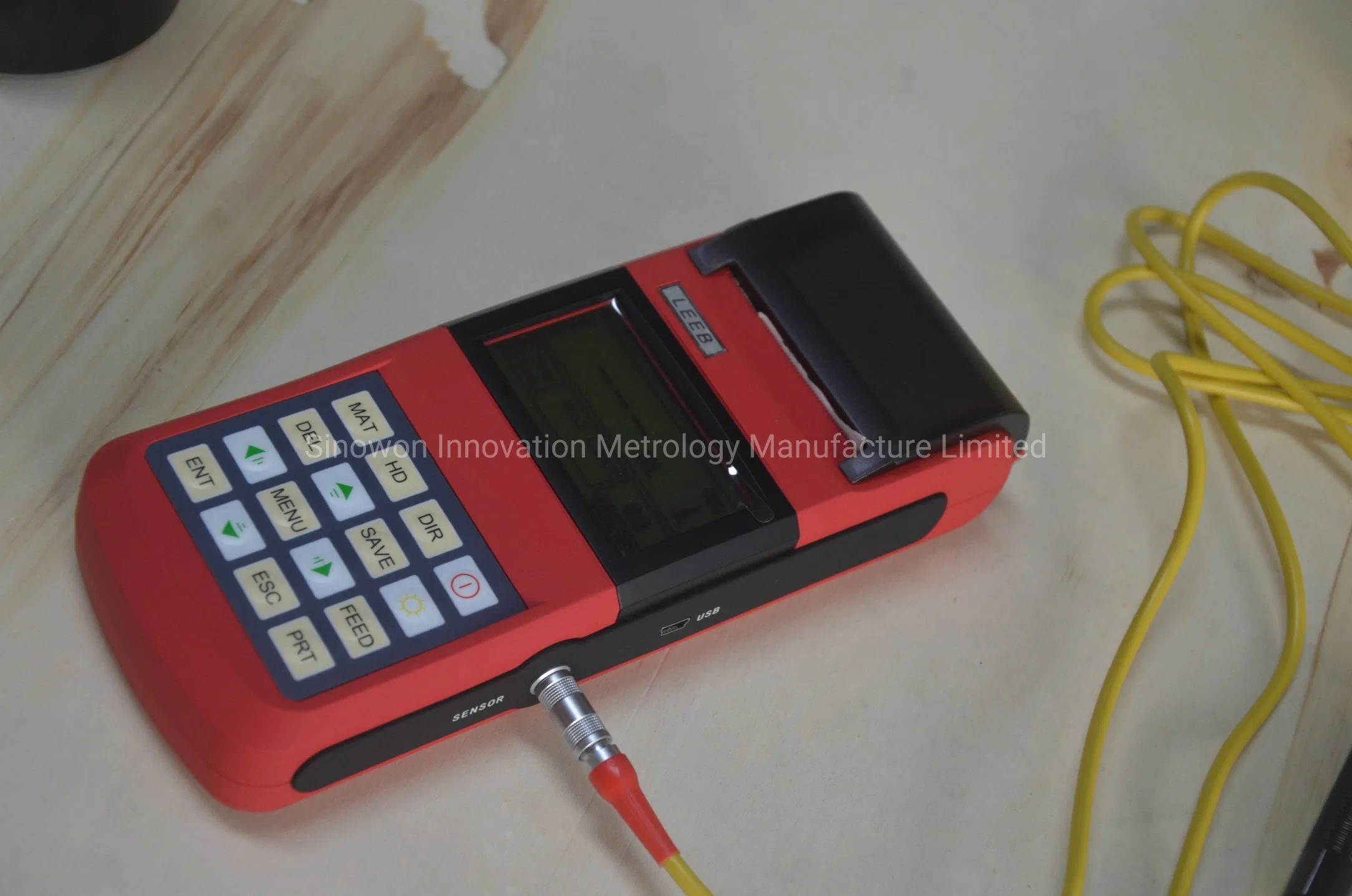 Leeb Hardness Tester with Mini Printer for Steel