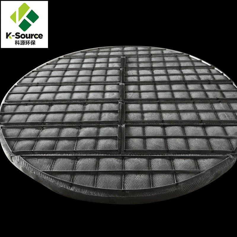 SS304 Wire Mesh Pad Demister for Petrochemical Plant