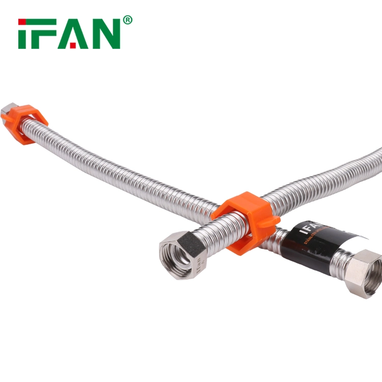 Ifan Hot Sale Flexible Water Heater Stainless Steel Corrugated Resistant Hose Pipe