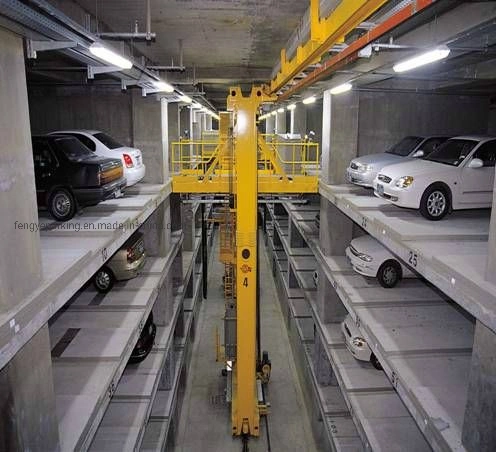 Computergesteuertes 9 Level Flaches Traversing Car Parking System