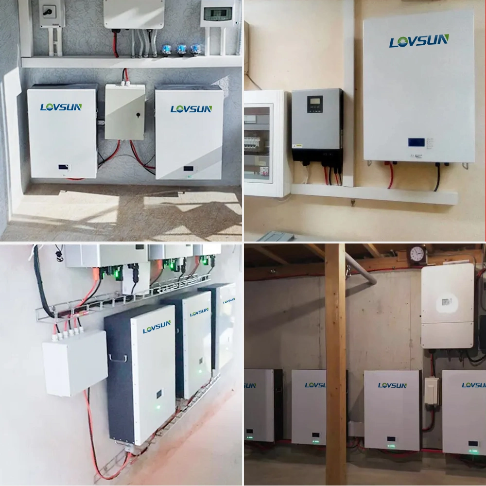 10kwh 48V 100Ah 200Ah Inicio del sistema de pared de alimentación LiFePO4 el litio de almacenamiento de energía de la pared alimentación LiFePO4 Batería para el hogar