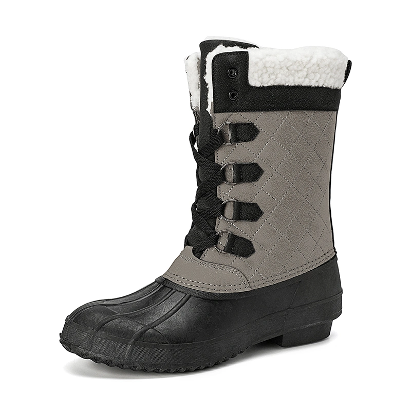 Comercio al por mayor de Alta Calidad la parte superior de la mujer caza caliente Non-Slip impermeable zapatos de otoño e invierno botas de nieve