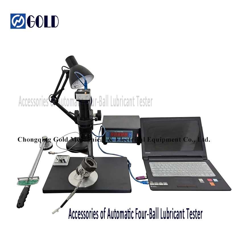 ASTM D2596 D2783 D2266 D5183 D4172 Four-Ball Extreme Pressure Test Machine