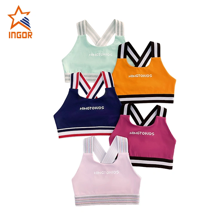 Ingorsports Kids Clothes Swimwear 3cm Silicone Washing Label & Optional Elastic for Gym Sports Wear