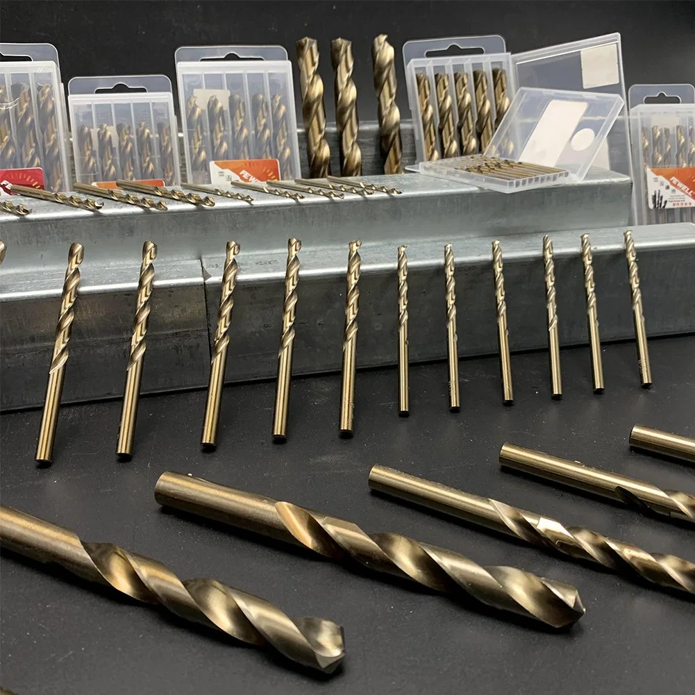 Brocas HSS para aço inoxidável, metal utilizado na máquina CNC Power Tools