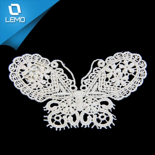 Sewing 100% Cotton Neck Trim Lace Design for New Blouse