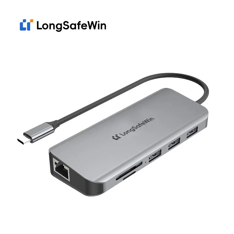 Accesorios para ordenador para MacBook Dongle Tipo C USB3,0 Hub