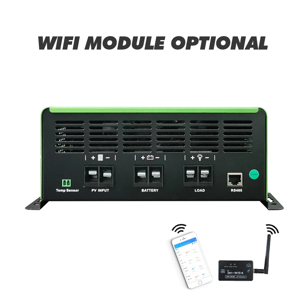 80A 12V/24V/36V/48V Automatische Spannungs-Panel-System Solar-Controller