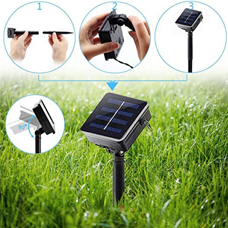 Solar Lamp 7m Power LED String Fairy Light