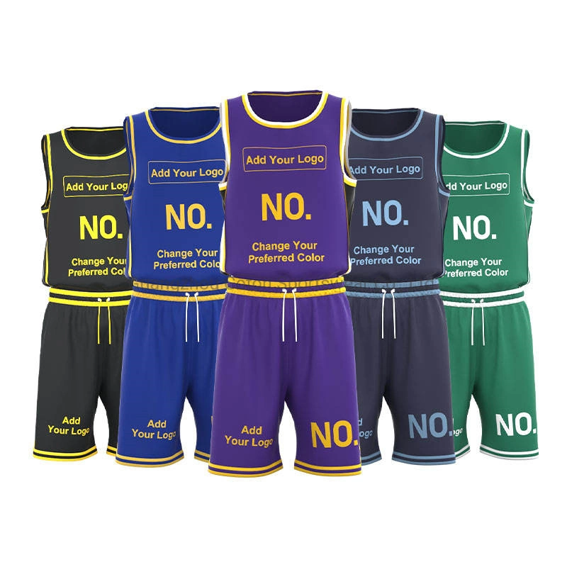 Großhandel/Lieferant Maßgeschneiderte 100% Polyester Mesh Sublimation Schnell Trocken Männer Neueste Design Bedrucktes Basketball Sportswear Basketball Trikot