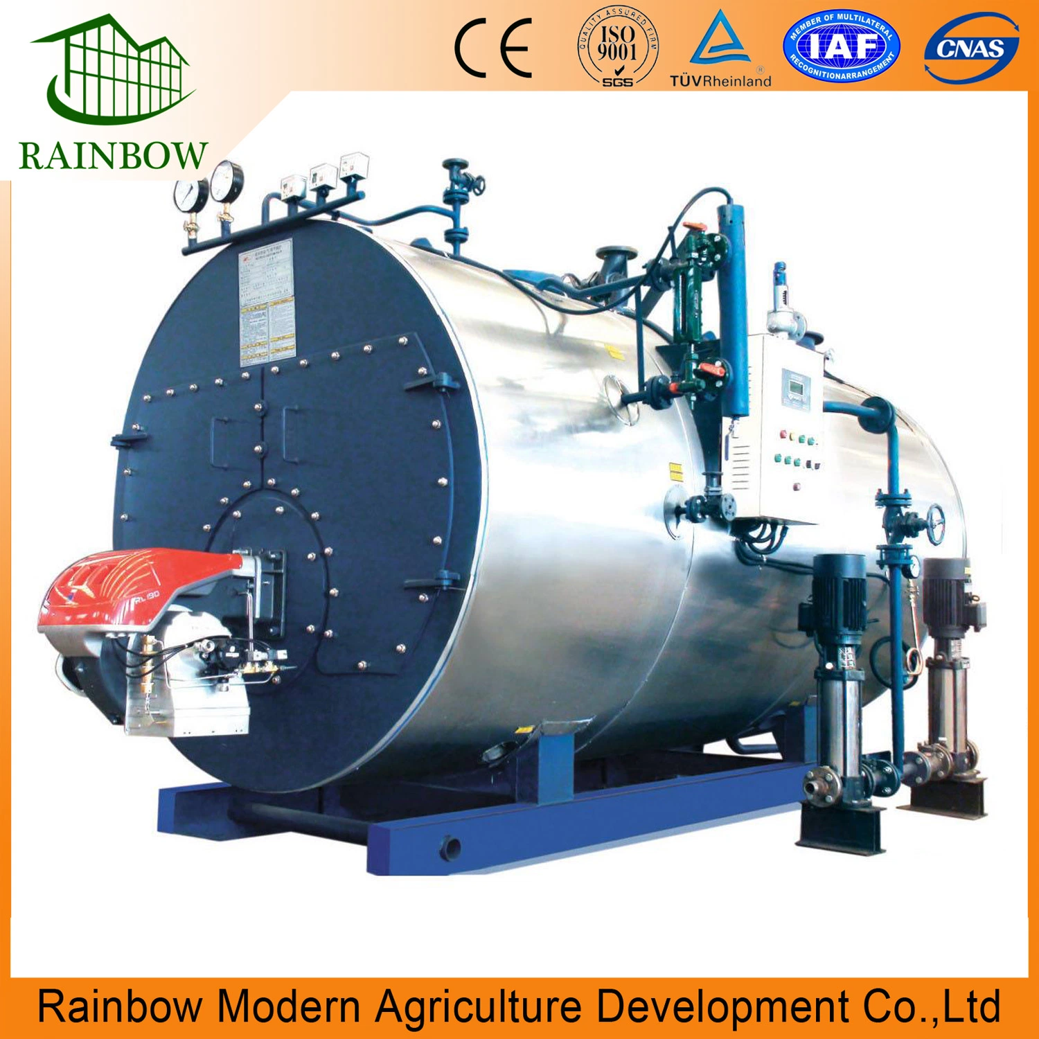 Bio Combustion Boiler for Greenhouse Made in China