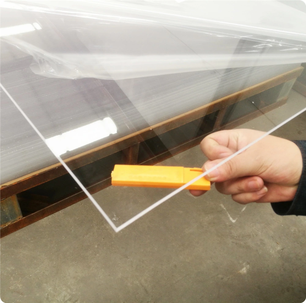 Custom Cut to Size Translucent Acrylic Sheet Crystal Clear PMMA Block