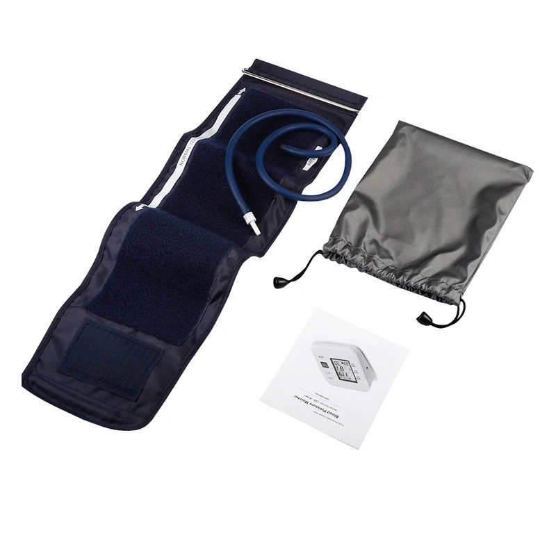 Personnalisation utilisation à domicile Sphygmomanomètre automatique LCD Affichage numérique diffusion vocale Moniteur de pression artérielle électronique du bras