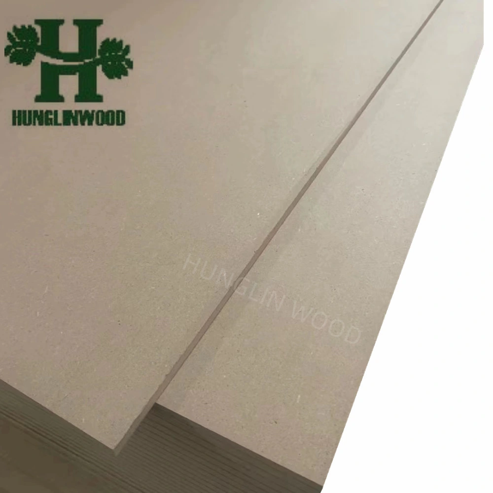 MDF brut/plaine laminée/fente/UV/Hmr/placage/mélamine laminée MDF pour meubles