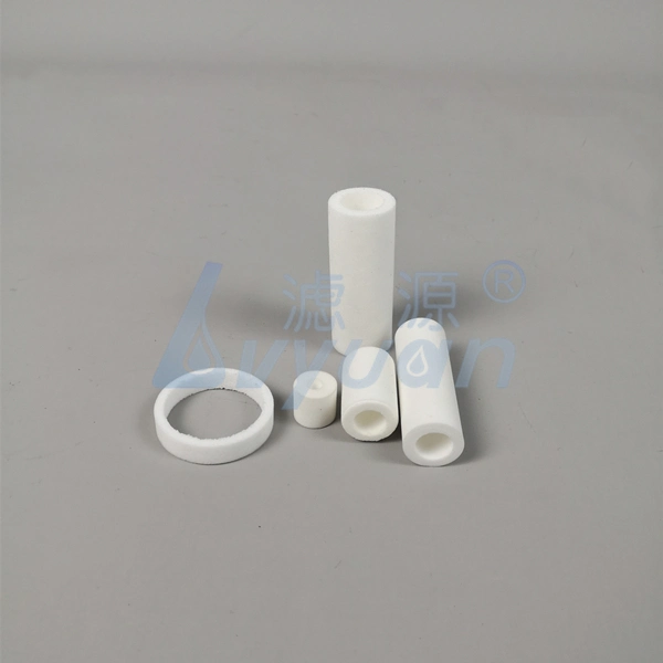 Alta densidad, 1/5/10/25 micrones PE sinterizado de polvo de disco de filtro Filtro de PE tubo en un buen precio de fábrica
