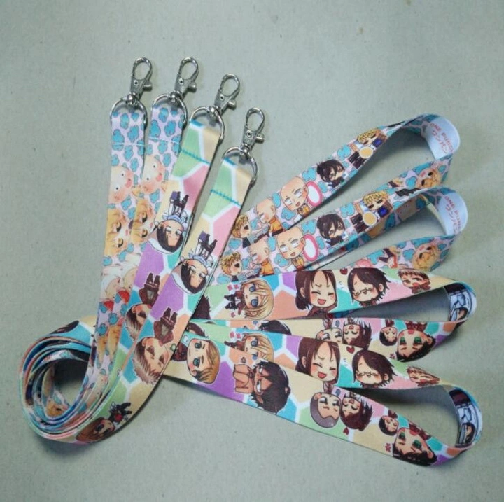 Polyester Heat Transfer Printing Lanyard with Customized Logo