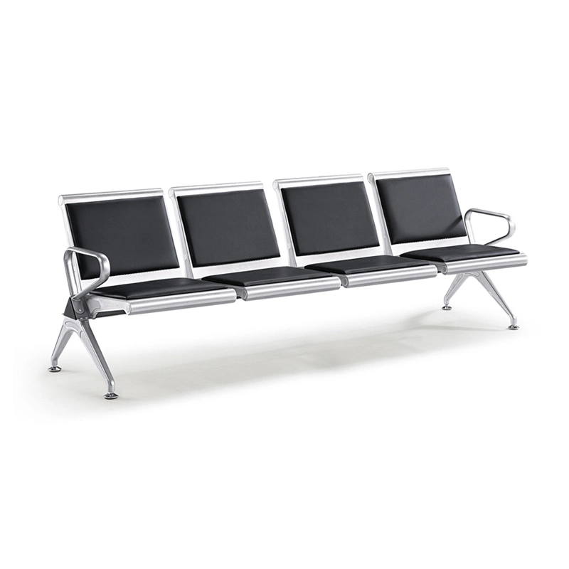 Park Reception Seating Metal Bench for 3 Persons with Cheap Price S6013PU