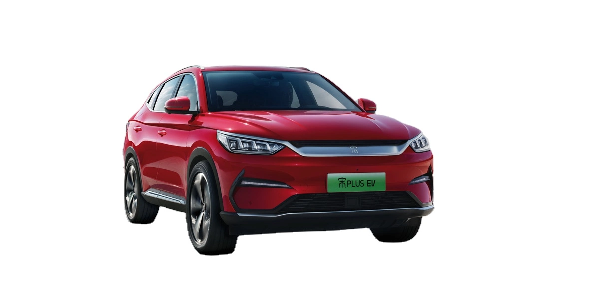 China utilizó el automóvil eléctrico Byd Song Plus EV, vehículos de nueva energía en stock.