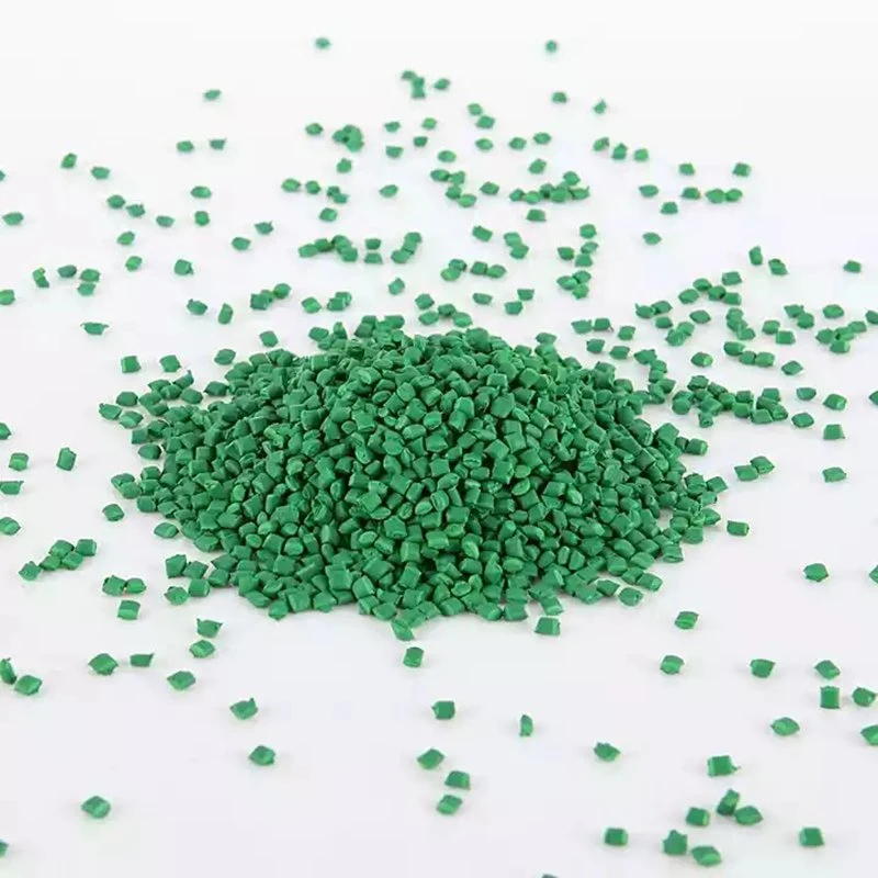 Green Color Masterbatch addictive pour PP PE Plastics