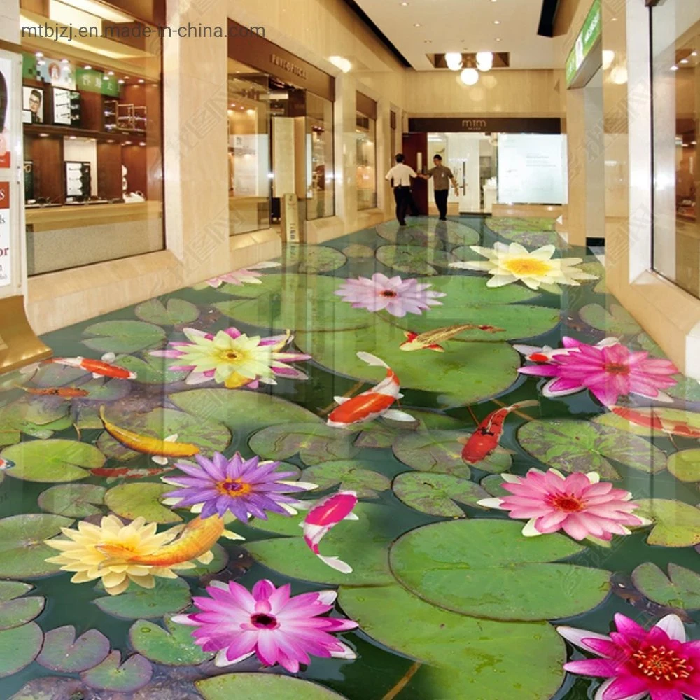 Solvent Free Voc Free 3D Epoxy Floor Coating Painting