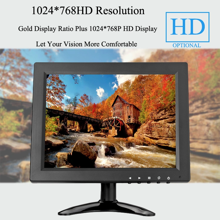 Kleine 10,1 Zoll TFT LCD-Farb-Auto-TV-Monitor Widescreen 10-Zoll-LED-Desktop-Computer-Monitor