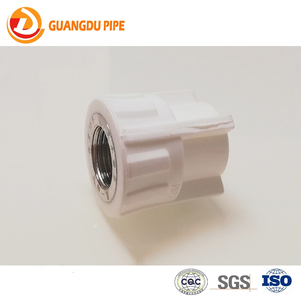 Full Size PPR Fittings PPR Union Combination Pipe Accessories Fitting