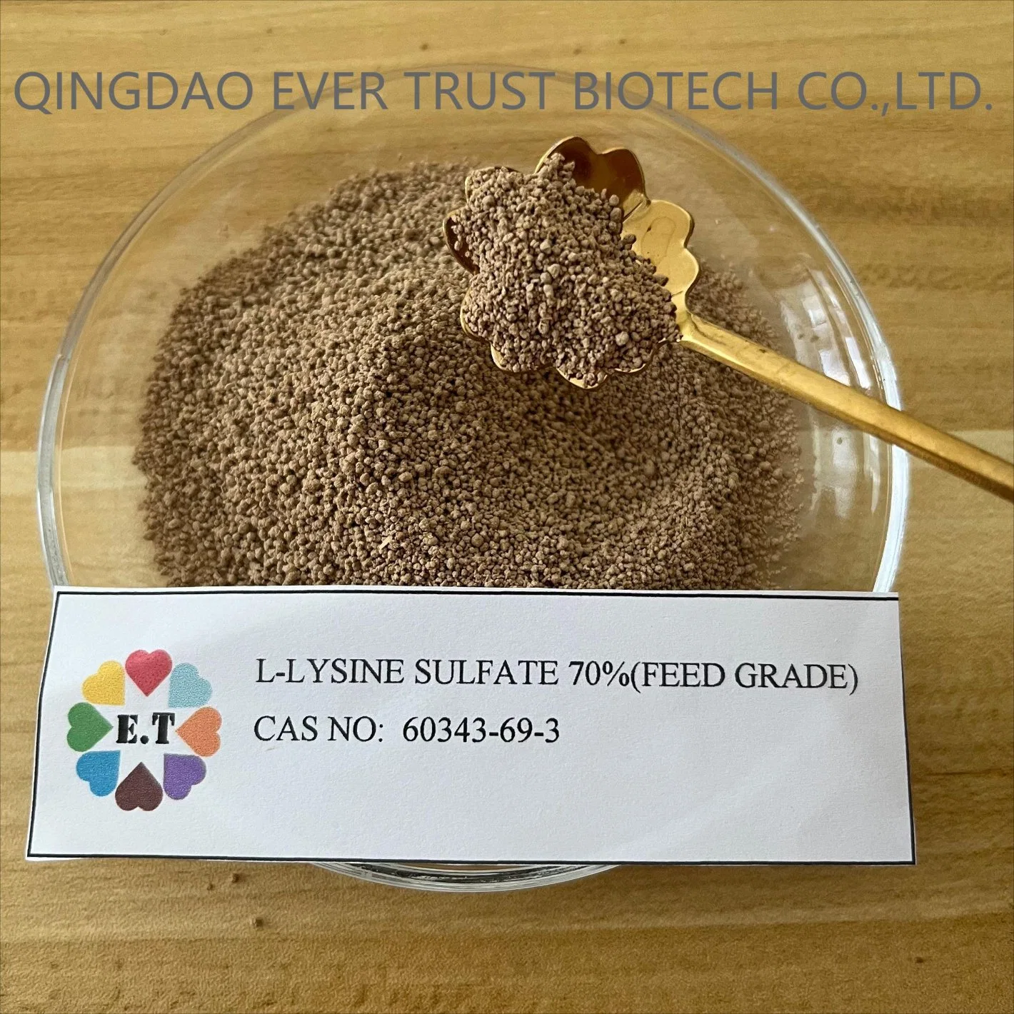 Nutritional Certified in Feed Additives Feed Grade 70% L Lysine Sulphate