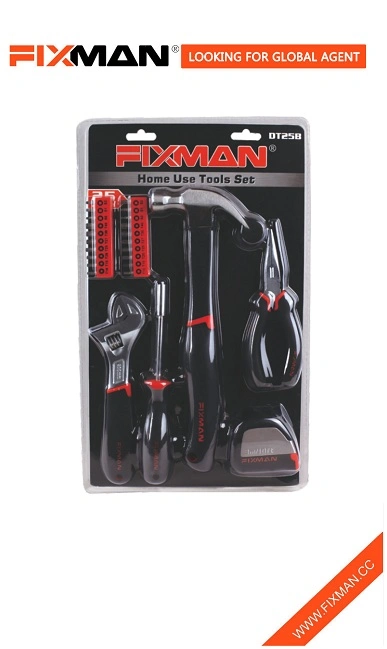 Fixman 25PCS Home Use Tool Set Blister Packaging.