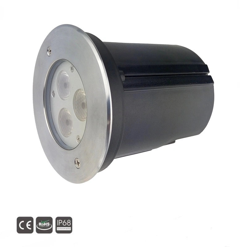 3X3w 12/24V IP68 an der Wand befestigtes LED Unterwasserlicht