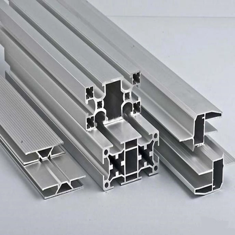 6060 6063 Anodized/Powder Coating Aluminum Extrusion Profiles