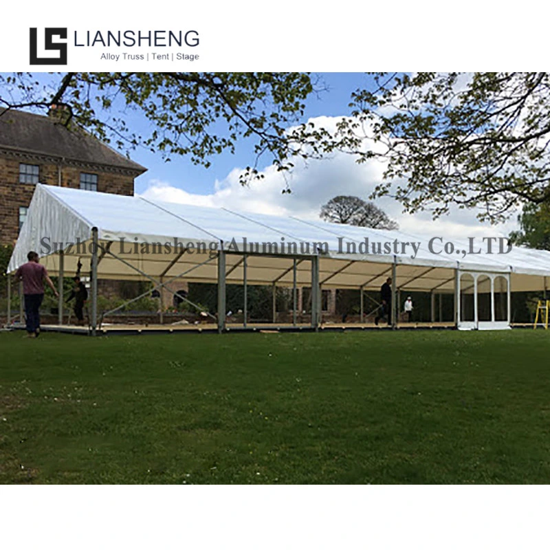 20m Width Aluminum Structure Warehouse Tent with Sandwich Wall