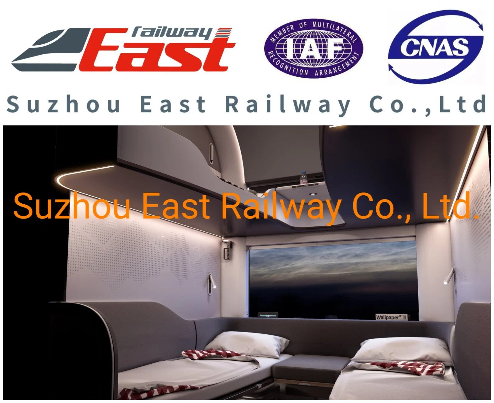 High quality/High cost performance and Customization Railway Passenger Coach