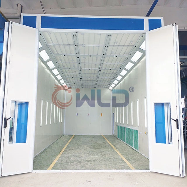 Wld Big Bus Paint Booth Truck Painting Booth Paint Oven Painting Room Industrial Spray Booth Spray Oven Spray Painting Cabin Workshop Equipment Garage Equipment