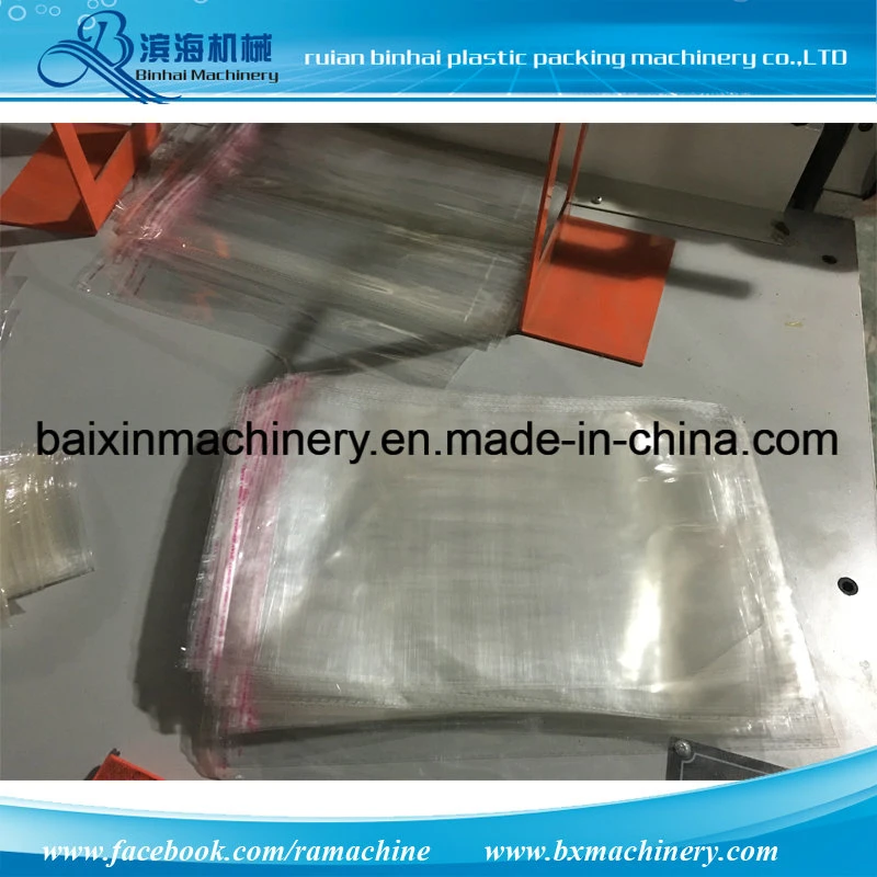 Cake Packing Food Self Adhesive Bakery Plastic Bag Making Machine