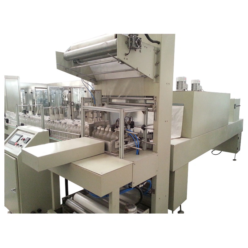 Semi Automatic Bottle Shrink Wrapping Machine