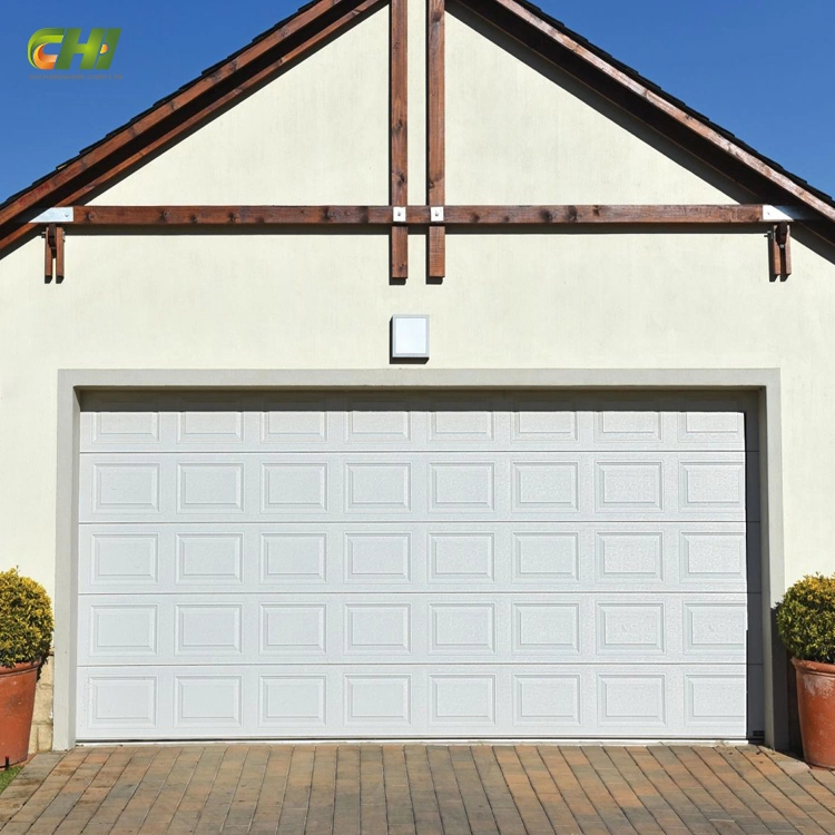 Luxury Frameless 10 X 10 Motorized 8X7 Garage Door Wrought Iron Roll up Sectional Garage Door Insulated