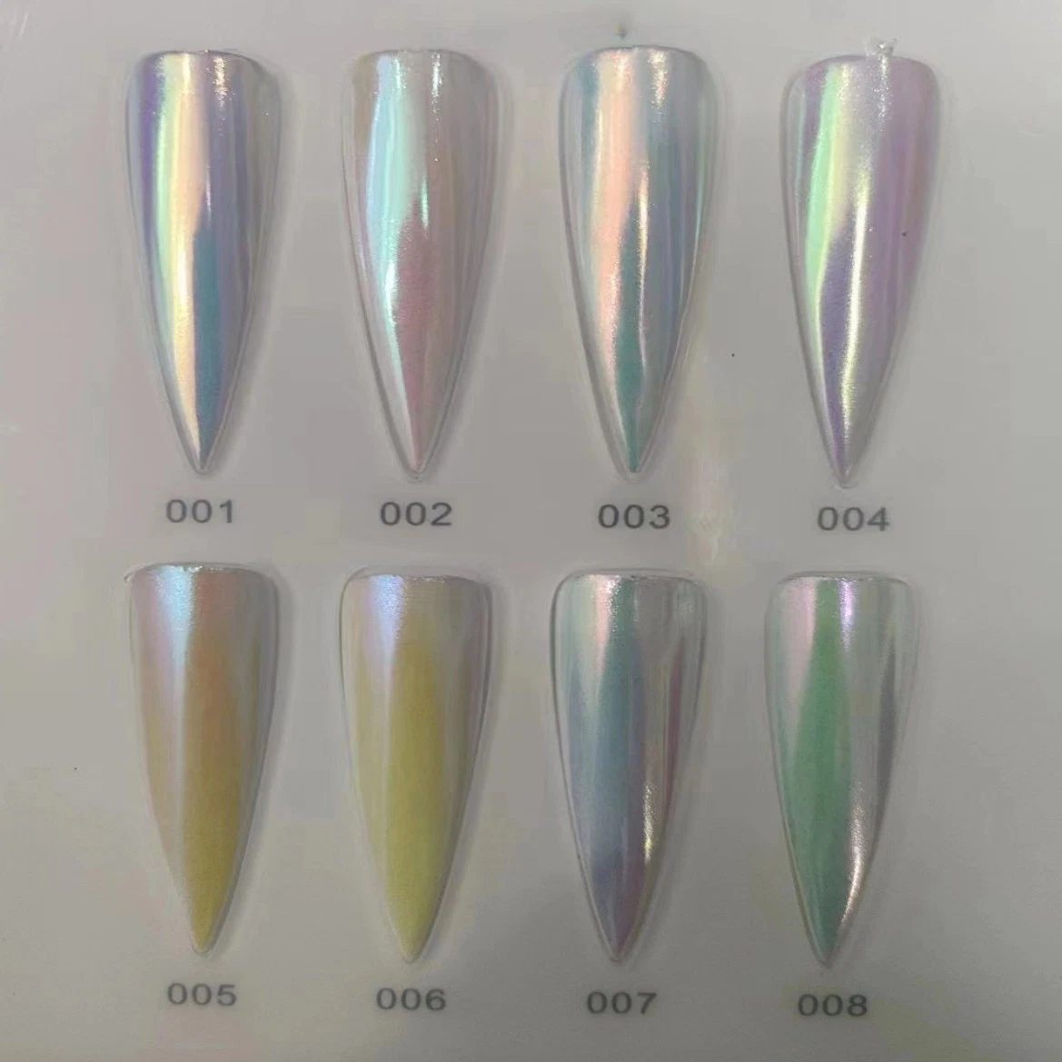 OEM Best Prices Label Brand Holographic Color Mirror Chrome Powder