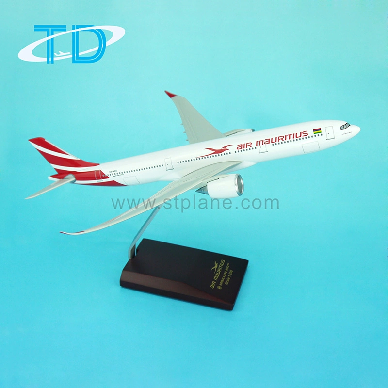 Air Mauritius A330-900neo a escala 1: 200 32cm modelo de pantalla en miniatura