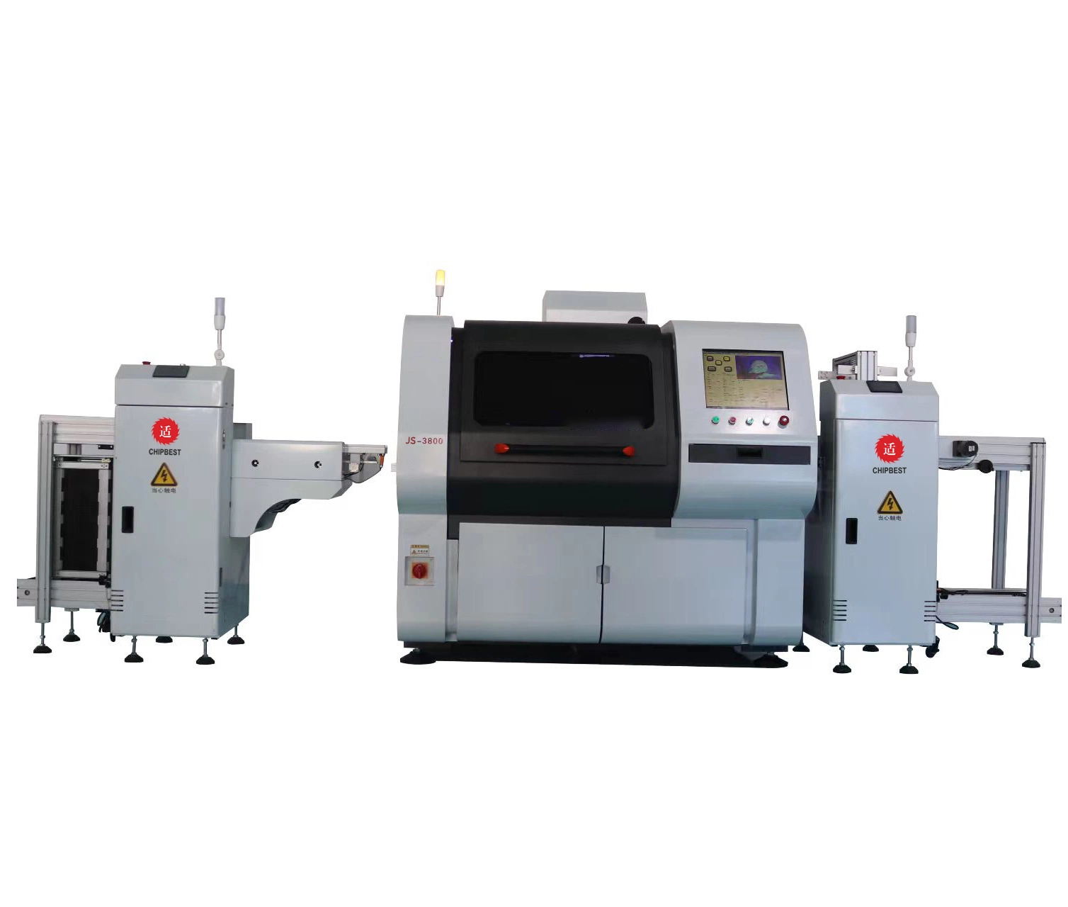 Welding Paste Mixer PCB Loader Paste Printer Lead Free Reflow Welding Oven Placer Sm471 Plus Sm481 Plus Online Aoi PCB Unloader SMT Production Line SMT Machine