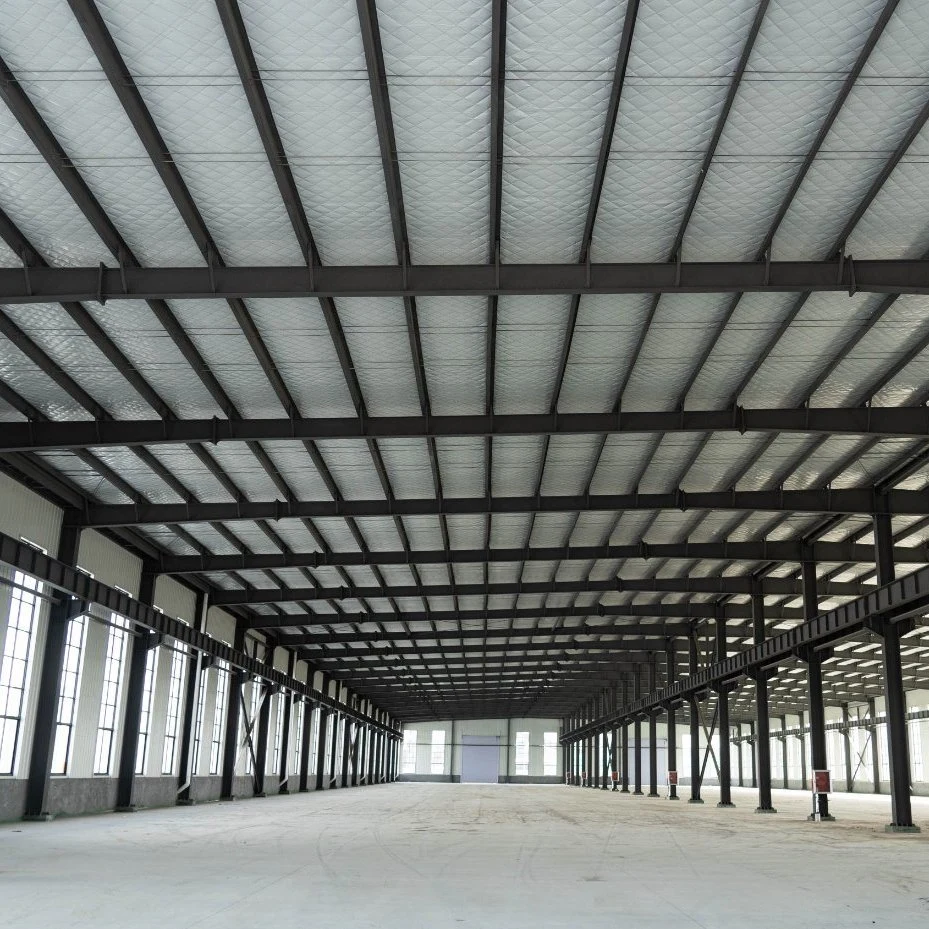 Prefabricated/Prefab Supermarket Center Steel Building Warehouse House System Shopping Mall with Panels