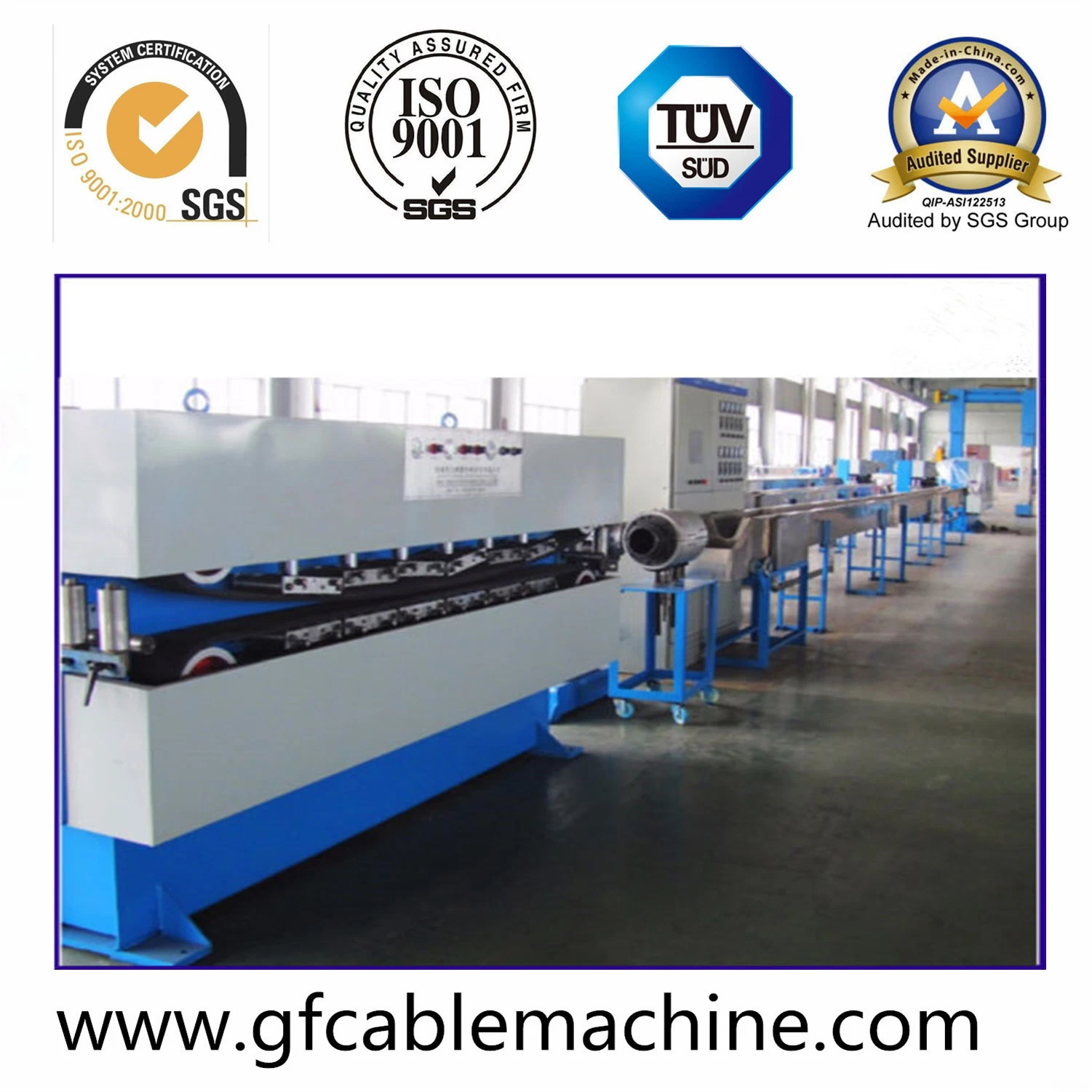 PLC Control Power Cable Extrusion Production Line