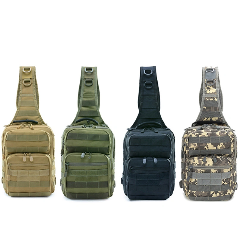 Tactical Camouflage Hunting One Shoulder Backpack Leisure Satchel Outdoor Hiking Riding Chest Single Shoulder Crossbody First Aid Bag