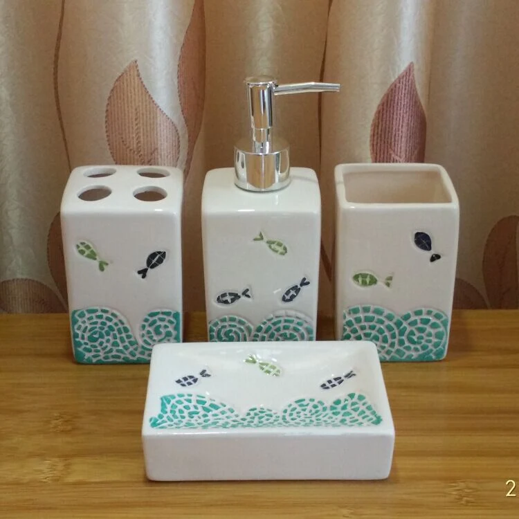 Bathroom Porcelain Products Manufacturer Hotel Ceramic Bathroom Toiletries