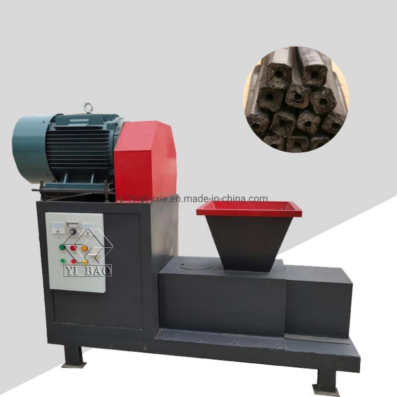 Widely Used Biofuel Wood Briquette Press Rice Husk Stick Extruder Lump Charcoal Making Machine for Fuel Plant