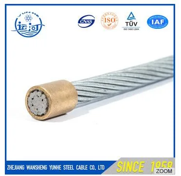 Factory Outlet 1*3 6.4mm High Tensile Strength Galvanized Steel Wire Strand