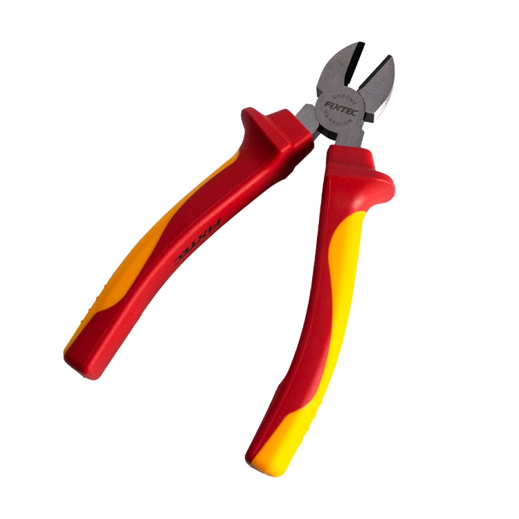 Otras herramientas de mano Fixtec CR-V de 7 pulgadas de diagonal Pinzas de corte herramienta con la certificación VDE